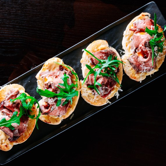 Beef Tenderloin Crostini