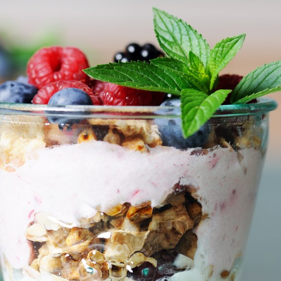 Fresh Fruit & Yogurt Parfaits