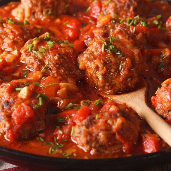 Italian Meatballs w/ Marinara