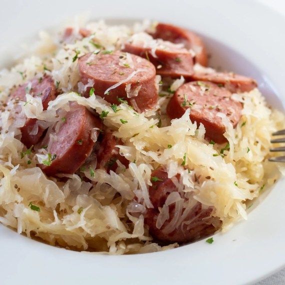 Smoked Kielbasa & Sauerkraut