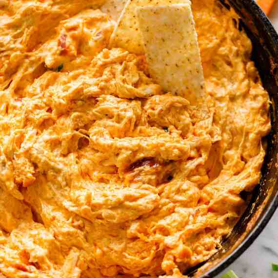 Creamy Buffalo Chicken Dip